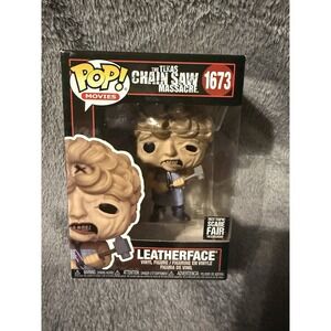 Funko Pop! Leatherface #1673 (HOT TOPIC SCARE FAIR) '24 Exclusive